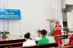 GP.Hưng Hóa - Hội Hiền Mẫu Giáo Xứ Mậu Đông Tổng Kết Và Mừng Lễ Quan Thầy - Thánh Monica